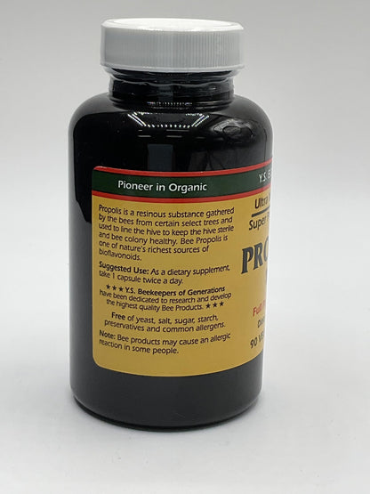 Y.S. Organic Bee Farms Propolis-Raw Unprocessed 1000mg - Your Gateway to Wellness - 90 Capsules with Bonus worldwidenutrition Multi Purpose Key Chain Worldwide Nutrition buy supplements Au