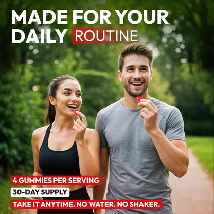 Creatine HCL for Adults 120 Gummies 6200mg - HCL Creatine Advanced Complex with L-Taurine + Vitamin B12 for Men & Women Muscle Strength & Builder, Energy Boost,