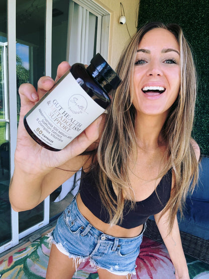 SORELLE SHOPPE Akkermansia Muciniphila Probiotic + Saffron + B Complex | Core Gut Health & Daily Wellness | Mood & Metabolism Support
