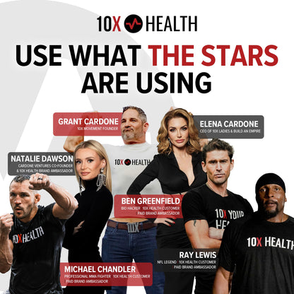 10X Health TMG Supplements - Trimethylglycine Supplement for Liver Support, Heart Wellness, Energy, Homocysteine Levels - TMG Capsules with Betaine Anhydrous
