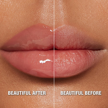 Charlotte Tilbury Pillow Talk Plumpgasm Lip Gloss - Hydrating Lip Plumper with Hyaluronic Acid & Plumpgasm Heat + Ice Technology for Juicy, Glossy Fullness - Fair/Medium Charlotte TilburyBuy Supplements Australia