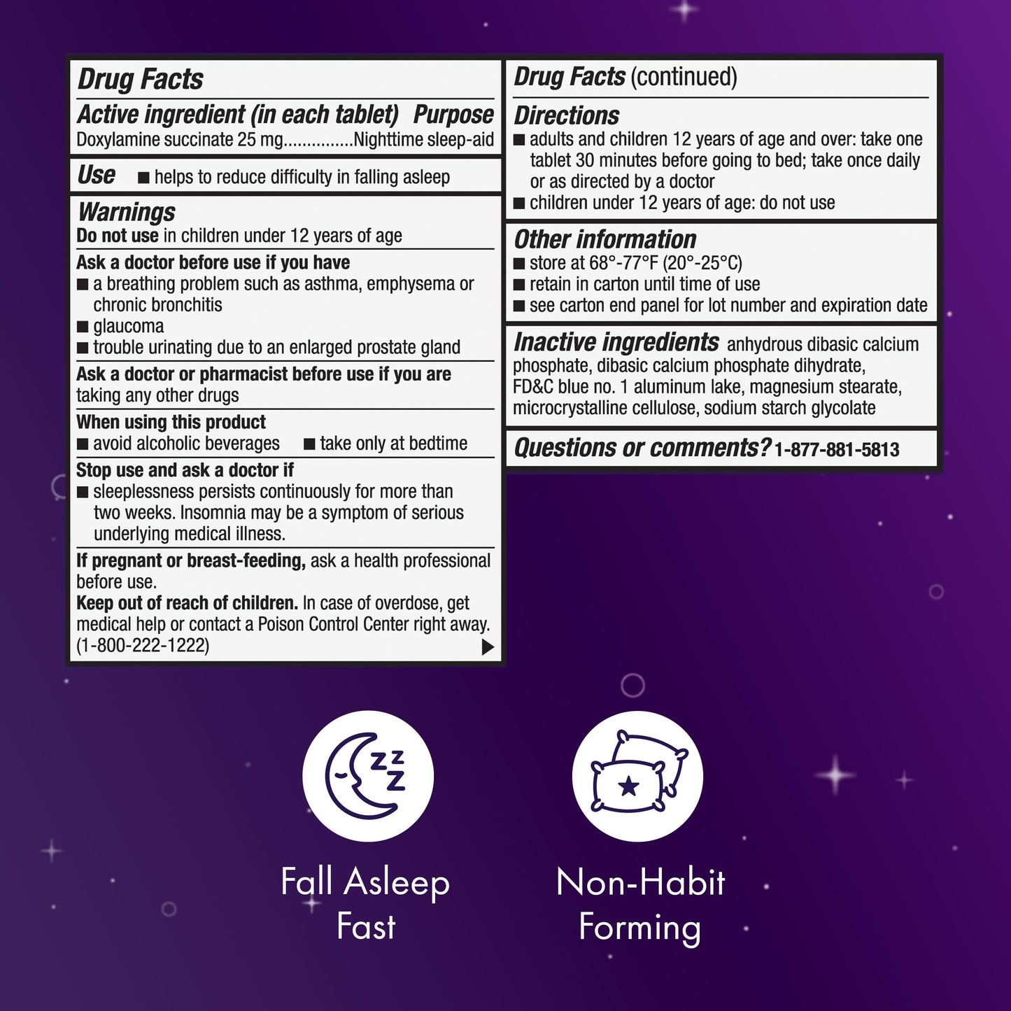 ZzzQuil ULTRA, Sleep Aid, Doxylamine Succinate 25mg, Sleep Aids for Adults, Nighttime Sleep Aid, 48 Tablets ZzzQuil buy supplements Au