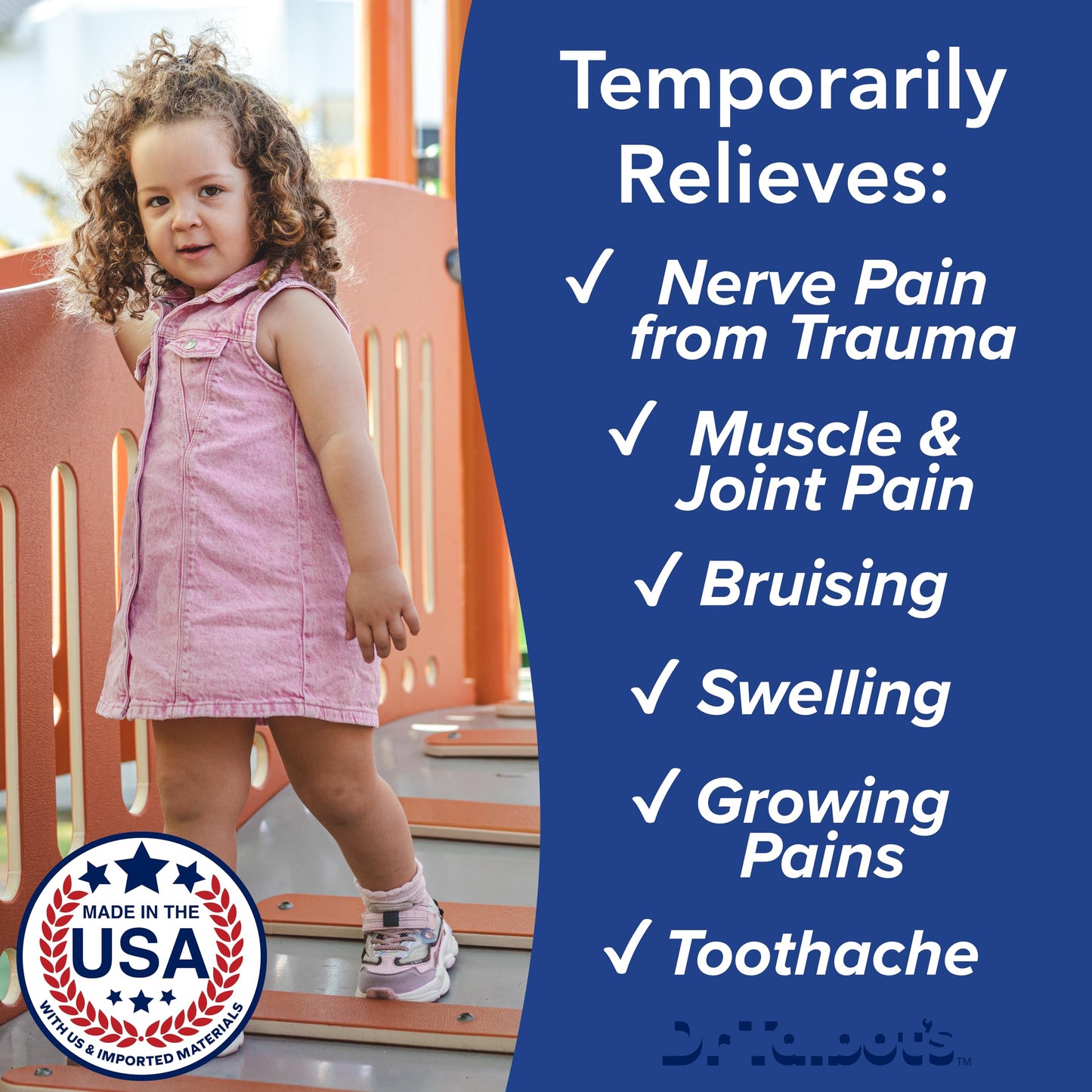 Dr. Talbot's Pain + Inflammation Relief Liquid Medicine for Children, Includes Dosage Cup, Grape Juice Flavor, 4 Fl Oz (Packaging May Vary) Dr. Talbot'sBuy Supplements Australia