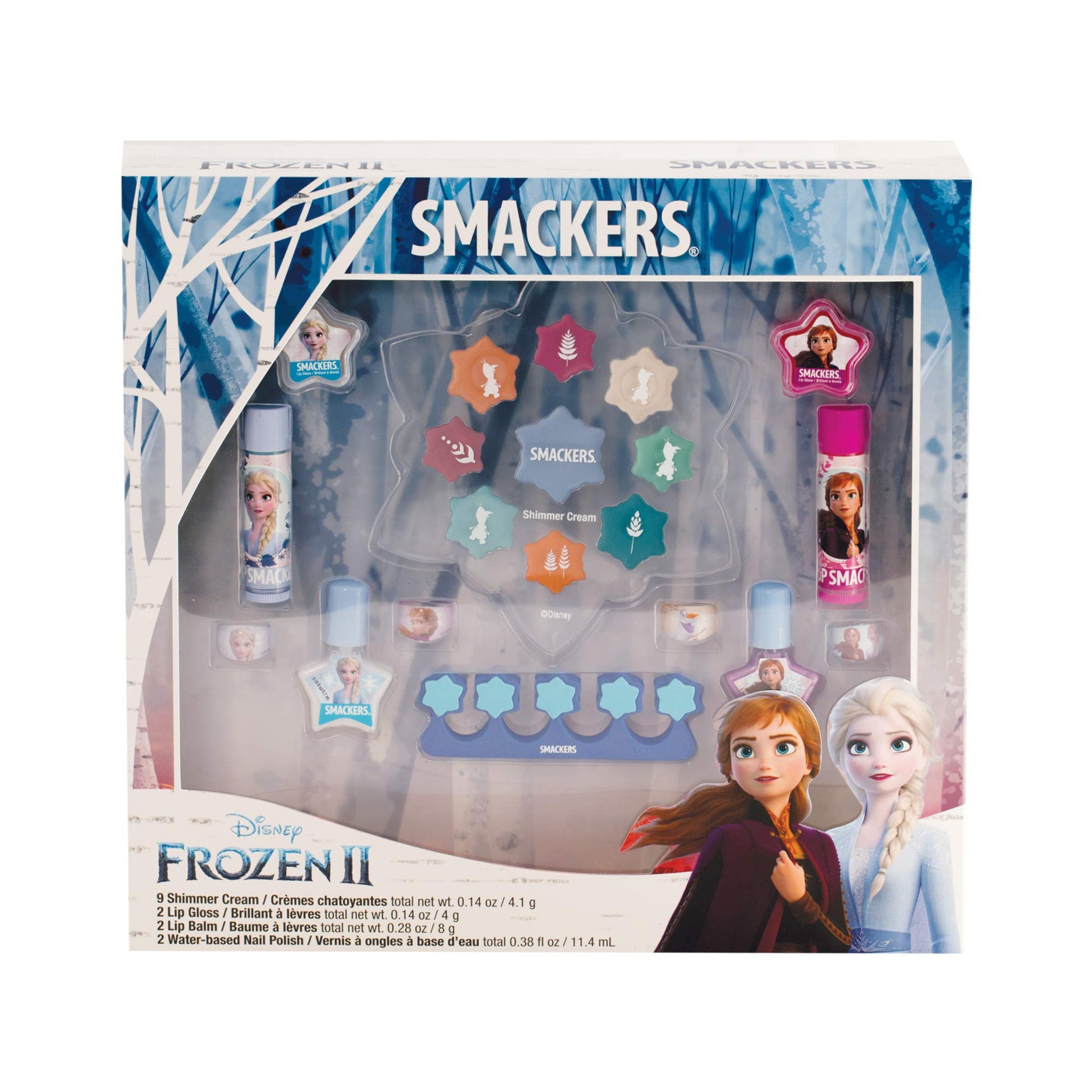 Lip Smacker Disney Frozen II Color Makeup Set For Girls, Shimmer Cream, Lip Gloss, Lip Balm, Nail Polish Lip SmackerBuy Supplements Australia