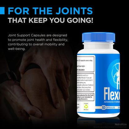 NutraRize (2 Pack) Flexopril Ultra Capsules, Official Flexopril for Joint Support, All-Natural Formula to Fortify Bones and Bolster Flexibility, Premium FlexoprilUltra Pills Review (120 Capsules) NutraRizeBuy Supplements Australia