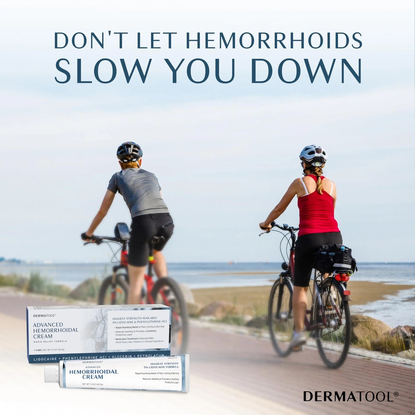 Hemorrhoid Treatment - Advanced Hemorrhoid Cream 5% Lidocaine & Phenylephrine - Hemorrhoid Shrinking Treatment - Rapid Relief of Pain, Swelling, Bleeding, Itching and Burning - Fissure & Hemorrhoids DERMATOOLBuy Supplements Australia