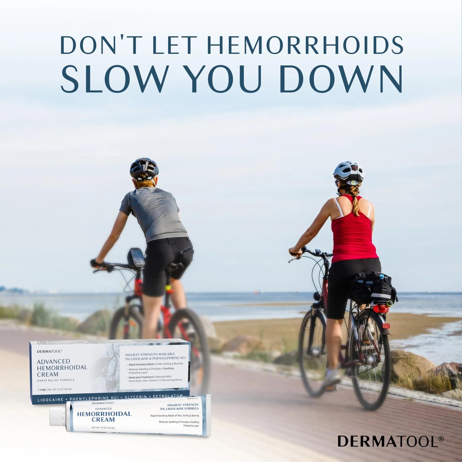 Hemorrhoid Treatment - Advanced Hemorrhoid Cream 5% Lidocaine & Phenylephrine - Hemorrhoid Shrinking Treatment - Rapid Relief of Pain, Swelling, Bleeding, Itching and Burning - Fissure & Hemorrhoids DERMATOOLBuy Supplements Australia