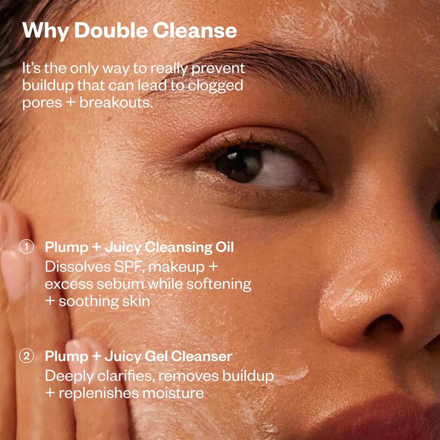 Kosas Plump + Juicy Cushiony Calm Botanical Cleansing Oil – Hydrating Makeup Remover for Sensitive Skin, Non-Greasy Oil Cleanser with Ceramides & Squalane for Soft, Soothed Skin Kosas buy supplements Au