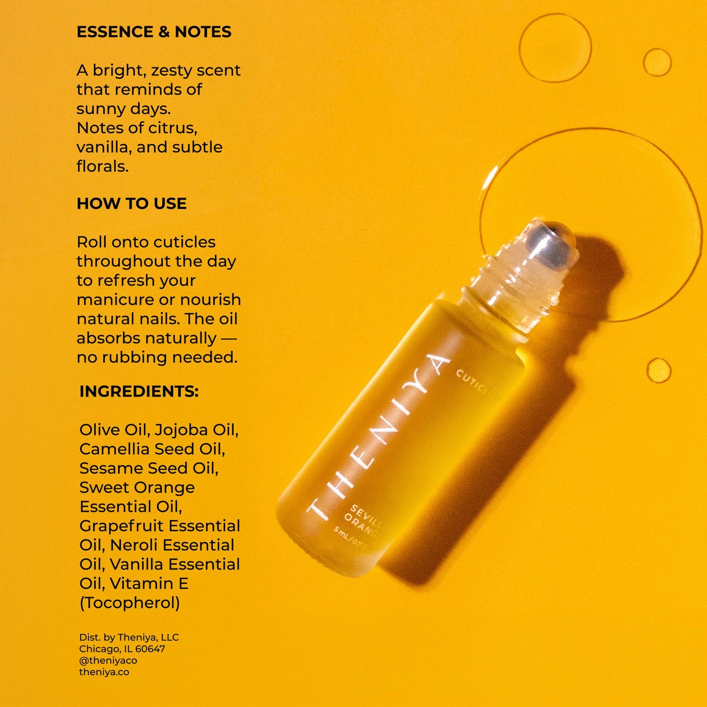 Cuticle Oil for Nail Strengthening and Growth – Hydrating, Vegan, Organic Formula with Jojoba & Vitamin E | 3 Signature Fragrances
