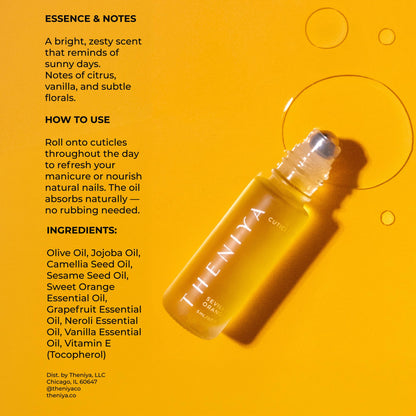 Cuticle Oil for Nail Strengthening and Growth – Hydrating, Vegan, Organic Formula with Jojoba & Vitamin E | 3 Signature Fragrances