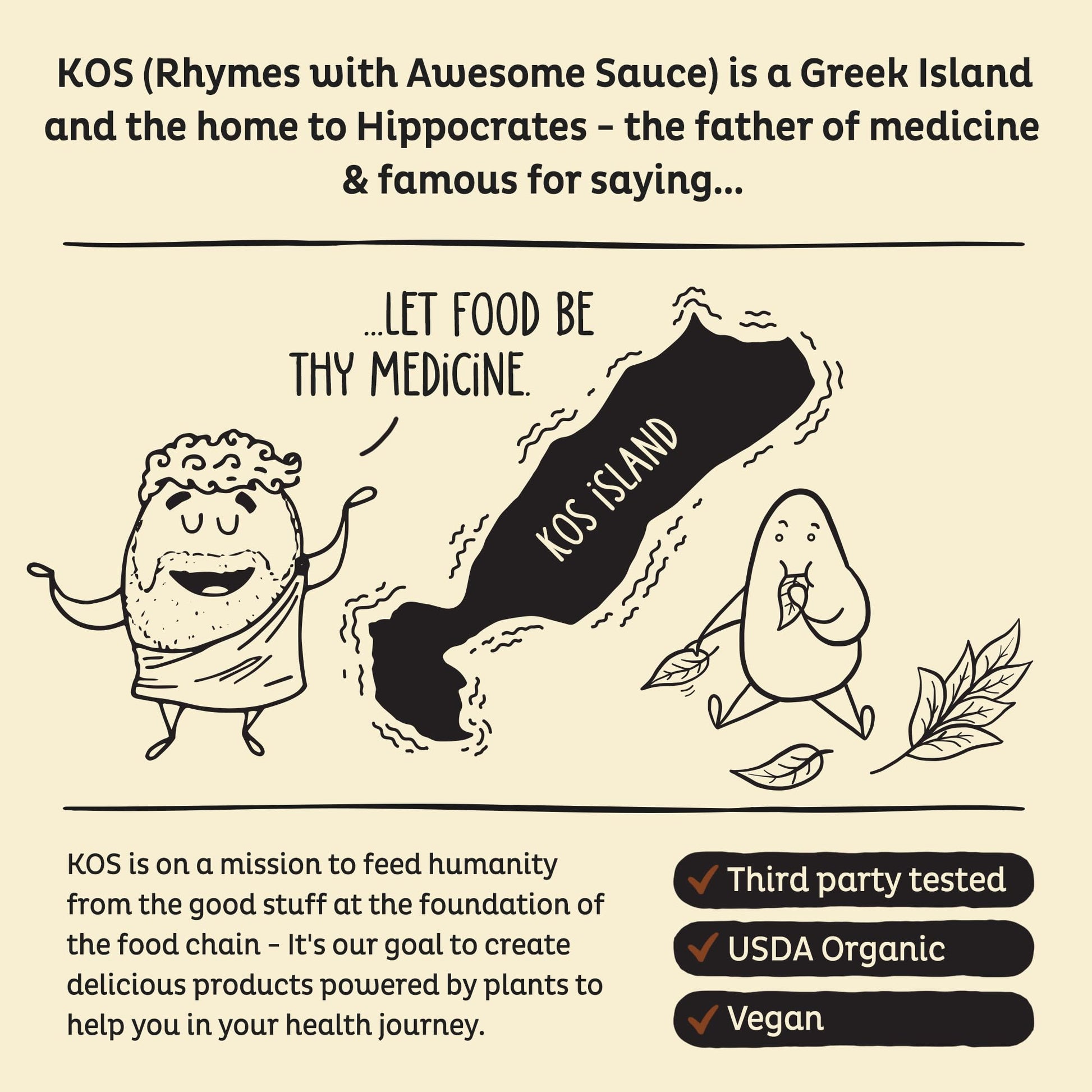 KOS Vegan Protein Powder Erythritol Free, Vanilla USDA Organic - Pea Protein Blend, Plant Based Superfood Rich in Vitamins & Minerals - Keto, Dairy Free - Meal Replacement for Women & Men, 28 Servings KOS buy supplements Au