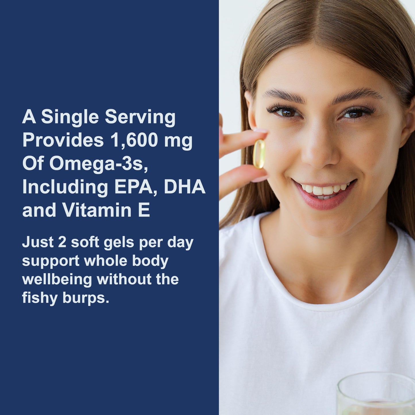 Carlson - Elite Omega-3 Gems, 1600 mg Omega-3 Fatty Acids Including EPA and DHA, Norwegian, Wild-Caught Fish Oil Supplement, Sustainably Sourced Omega