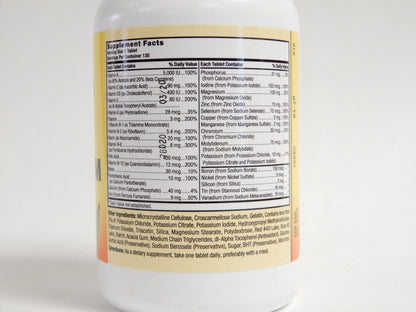 NAT B Super THERA Vite M TB 130 Nature's BlendBuy Supplements Australia