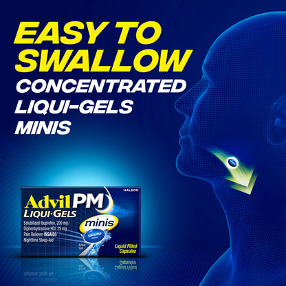 Advil PM Liqui-Gels Minis, 80 Liquid Filled Capsules Advil buy supplements Au
