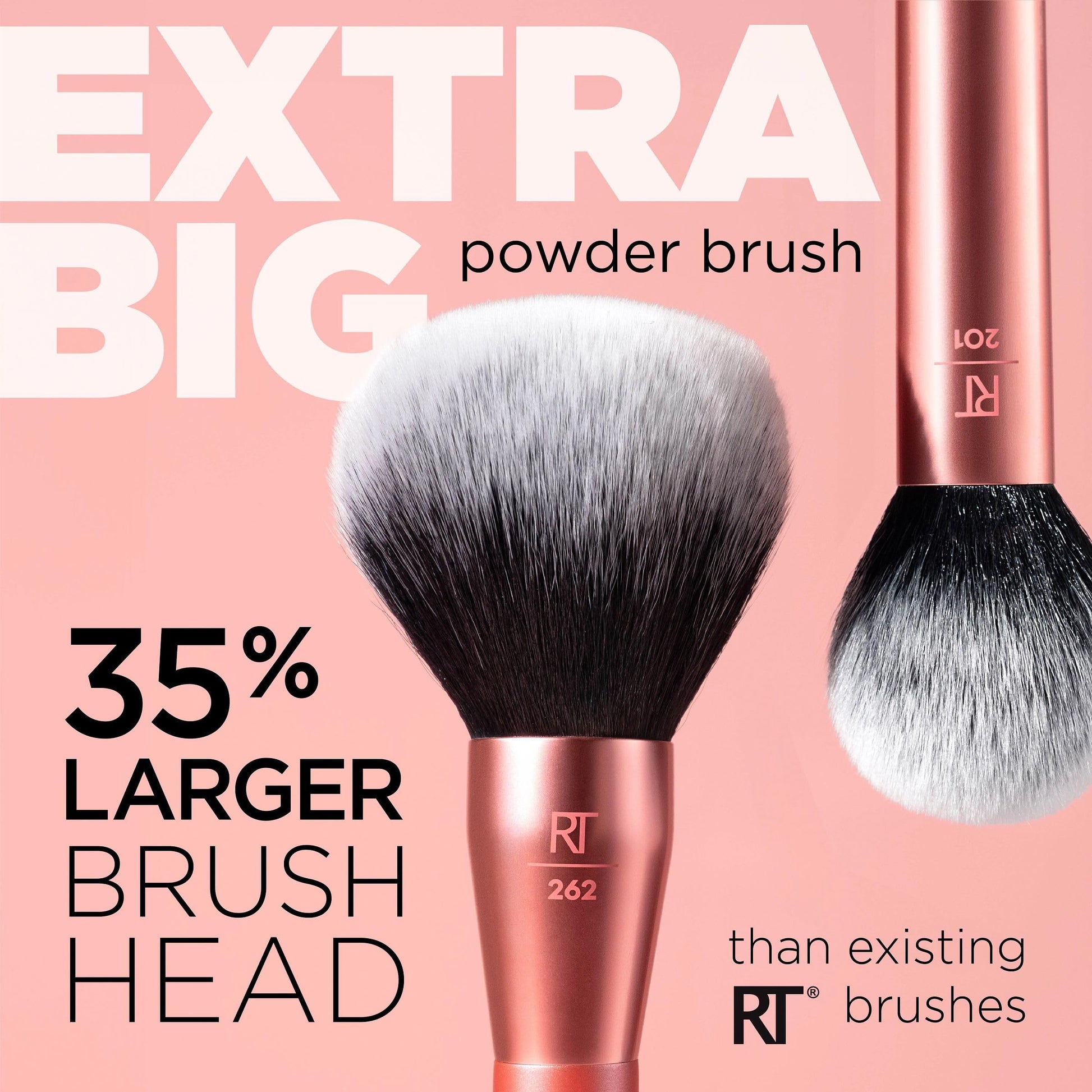 Real Techniques Extra Big Powder Brush, Large Makeup Brush For Powder, Fluffy Head For All-Over Setting, XL Oversized Brush For Quick Application, Cruelty-Free, Synthetic Bristles, 1 Count Real TechniquesBuy Supplements Australia