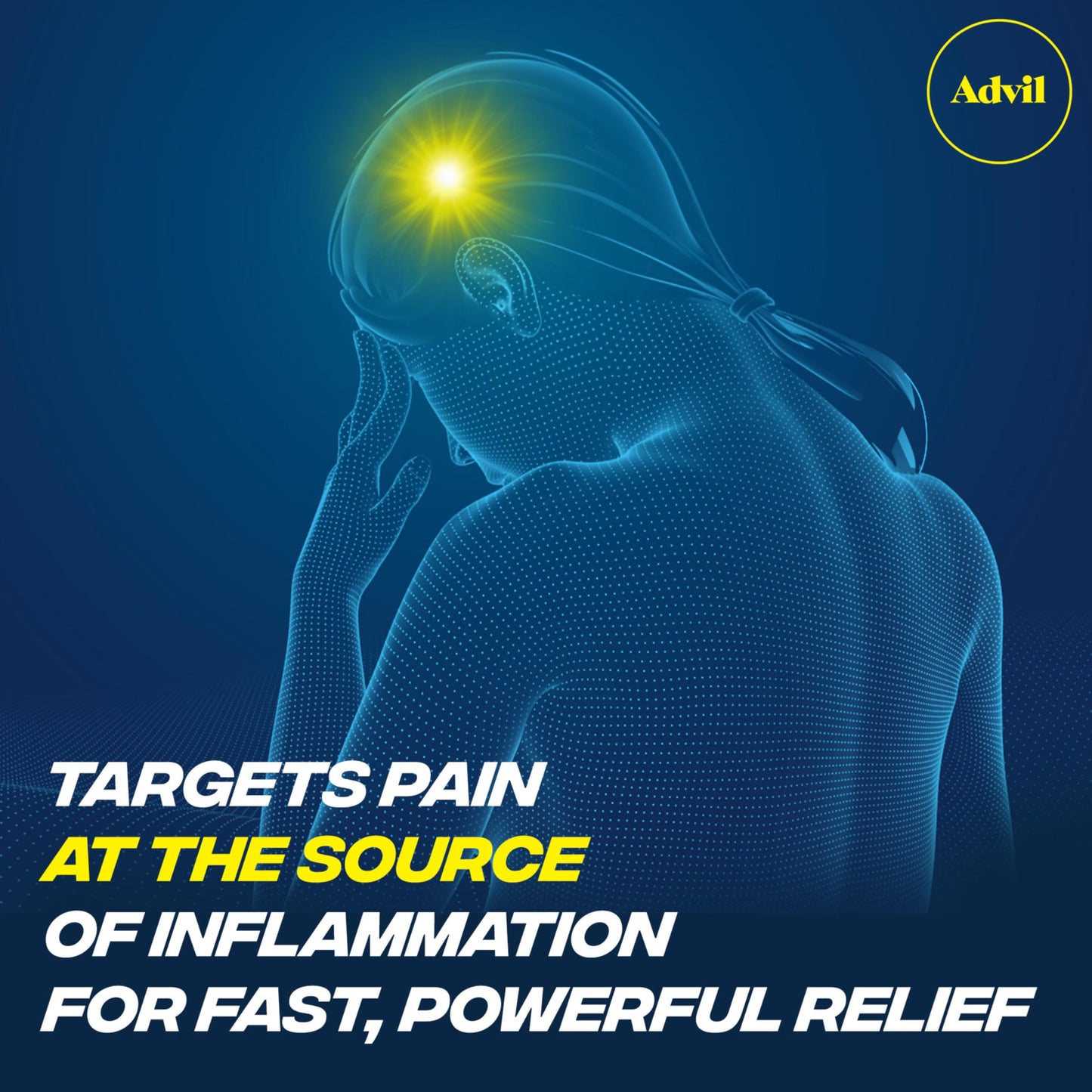 Advil Pain Reliever and Fever Reducer, Pain Relief Medicine with Ibuprofen 200mg for Headache, Backache, Menstrual Pain and Joint Pain Relief - 10 Coated Tablets Advil buy supplements Au