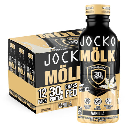 Jocko Fuel Protein Shake Bundle - Vanilla and Chocolate (24 Count) Jocko Fuel buy supplements Au