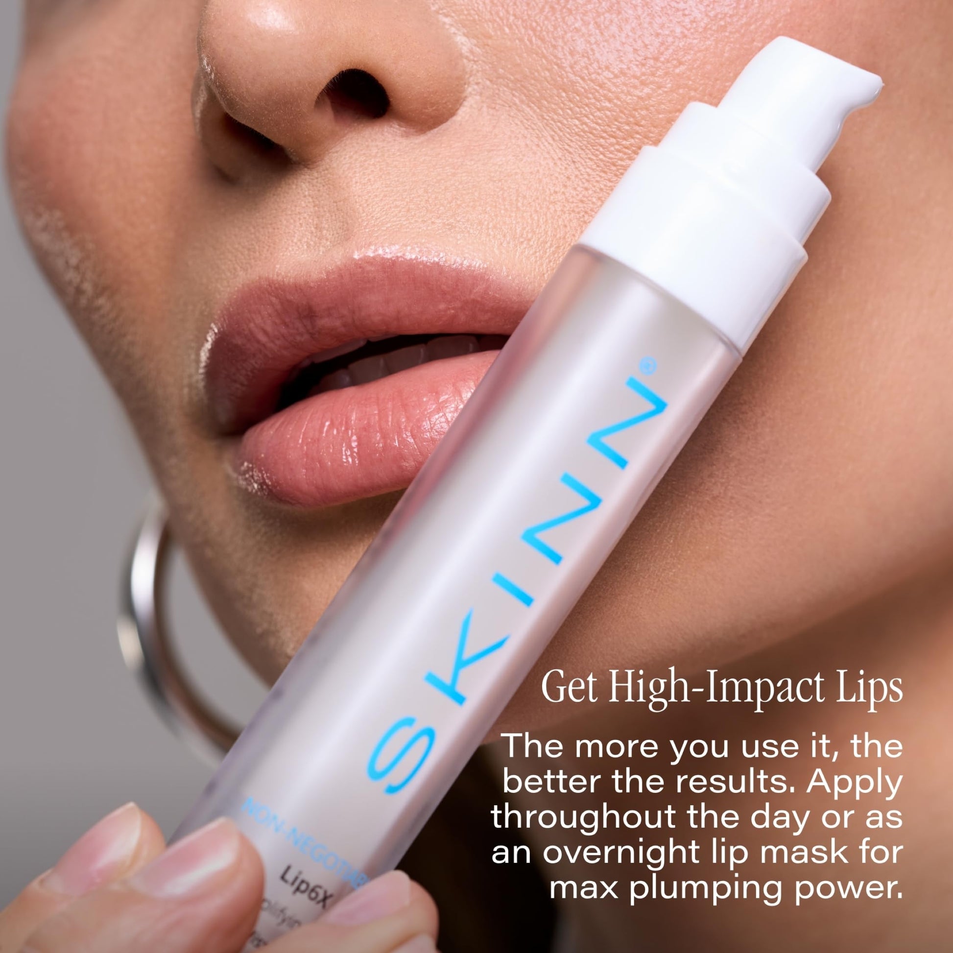 SKINN Lip Amplifying Serum, Lip6X with Peptides - Deep Moisturizing Serum Plumps, Hydrates & Smooths Lips & Boosts Collagen Production - Lip Care Products for Women SKINNBuy Supplements Australia