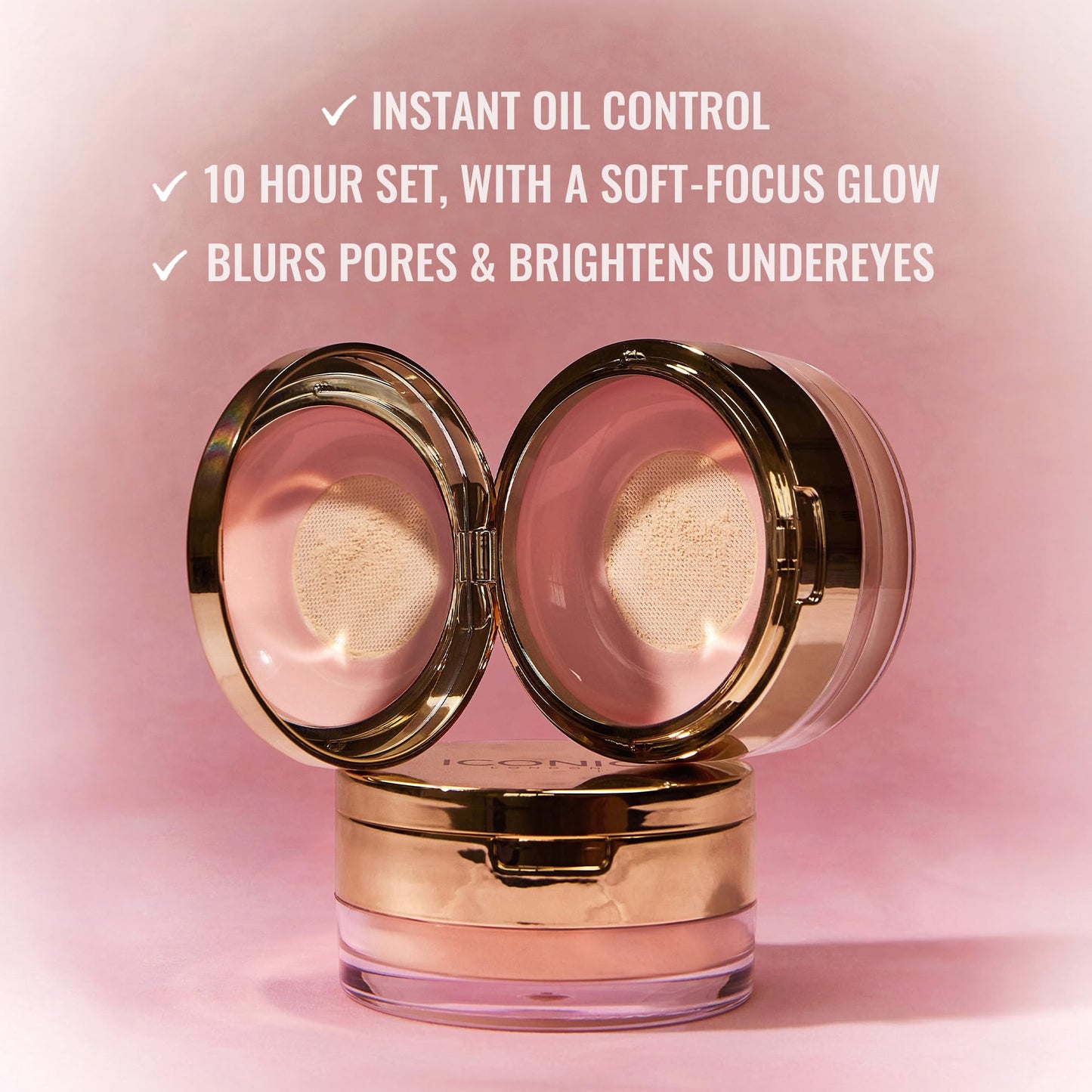 ICONIC LONDON Velvet Blur Translucent Setting Powder | Velvet Finish, Hydrating Loose Powder with Hyaluronic Acid Spheres | Cruelty-Free, Vegan Makeup ICONIC LONDON buy supplements Au