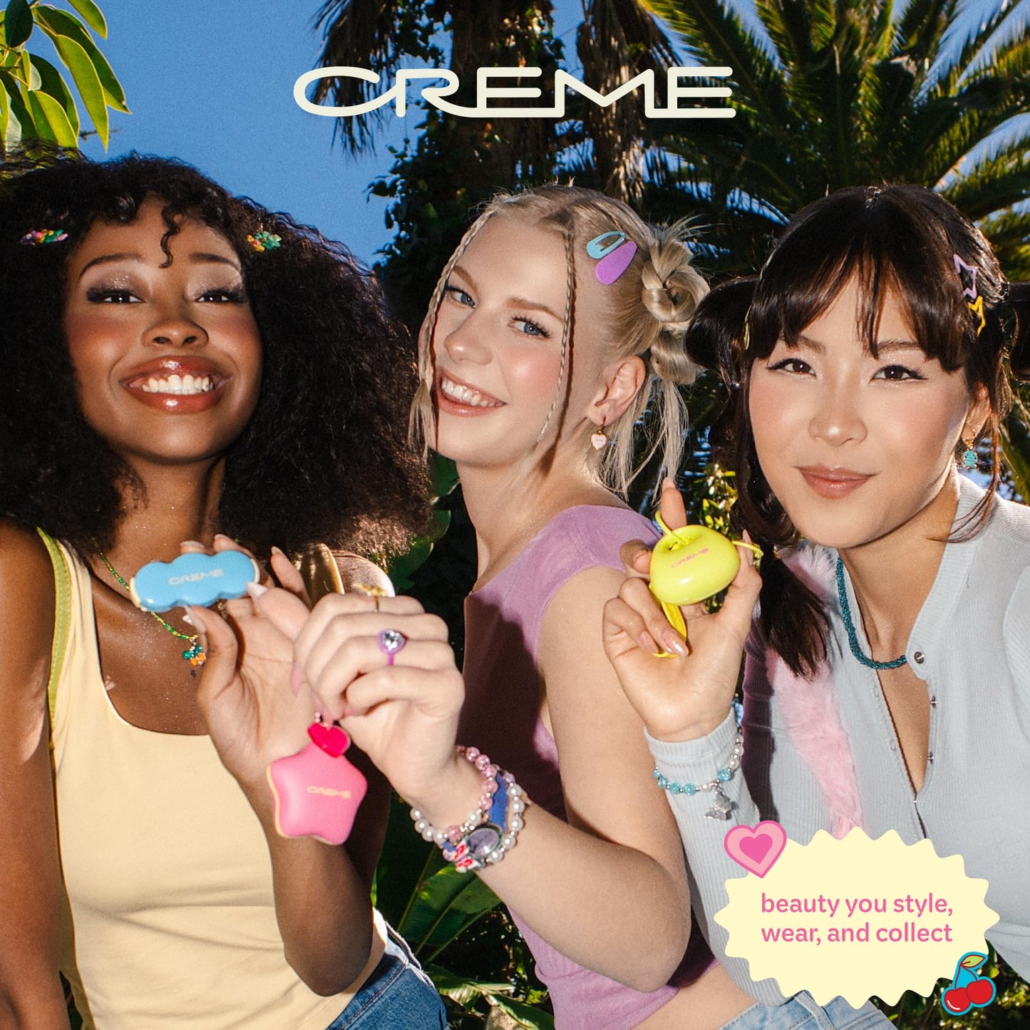The Crème Shop Shimmer Pop Clip-On Lip Gloss | Korean Makeup, Cute Clip Accessory, Hydrating, Non-Sticky, Shea Butter, Hyaluronic Acid, Vitamine E- Gravity Glow The Crème ShopBuy Supplements Australia