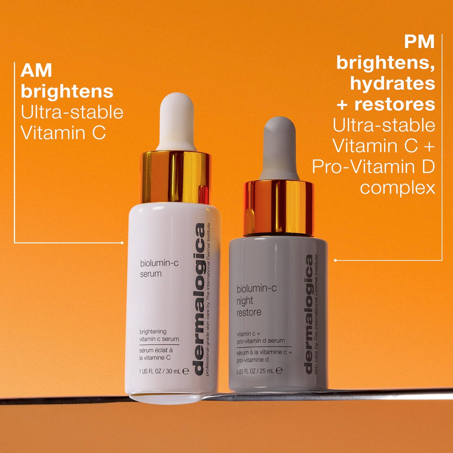 Dermalogica Biolumin-C Serum, Vitamin C Dark Spot Serum for Face with Peptide and AHA - Exfoliates and Reduces Sign of Skin Aging, 1 Fl Oz