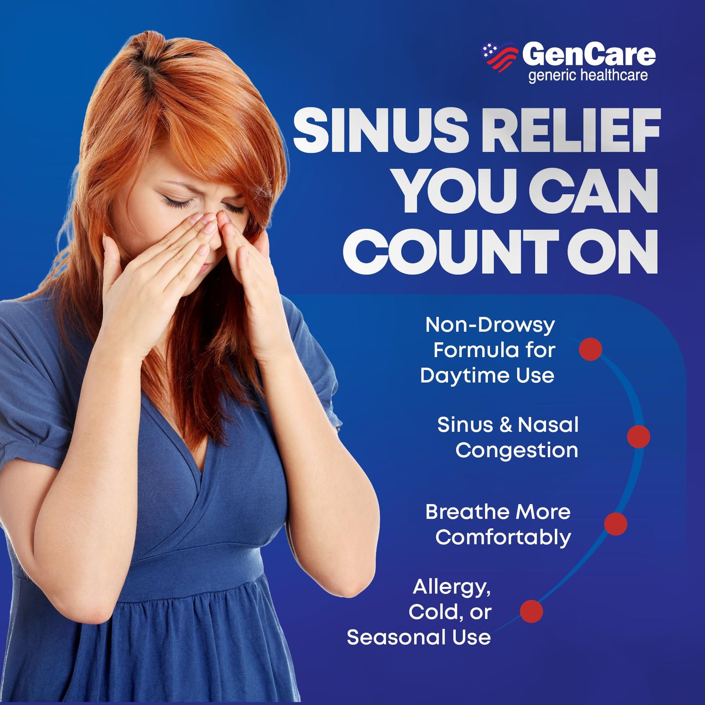 GenCare Nasal Decongestant PE – Phenylephrine HCl 10mg Tablets (Bulk 300 Count) Non-Drowsy Sinus Pressure Relief & Nasal Congestion Relief, Stuffy Nose Decongestants for Adults – Compare to Sudafed PE GenCare buy supplements Au