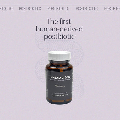 Thaena ThaenaBiotic Postbiotic - World's First Human-Derived Postbiotic Supplement - 30 Count