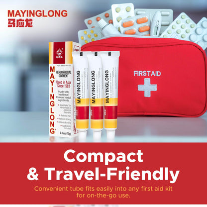 Mayinglong Musk Hemorrhoidal Ointment, Helps Relieve Itching, Burning, or Discomfort Fast (3 Pack) MayinglongBuy Supplements Australia