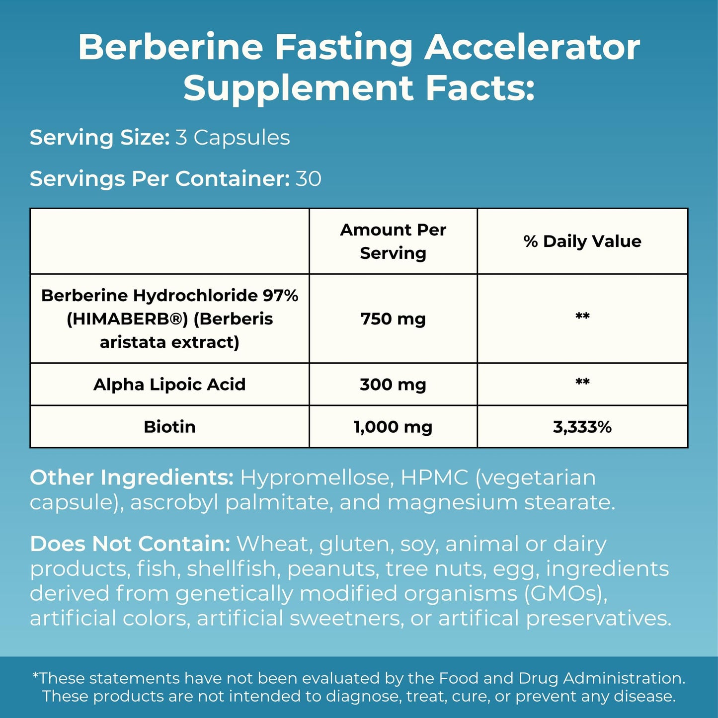 MYOXCIENCE Berberine Fasting Accelerator | Himaberb Berberine HCL with ALA (Alpha Lipoic Acid) and Biotin (90 Capsules) MYOXCIENCE buy supplements Au