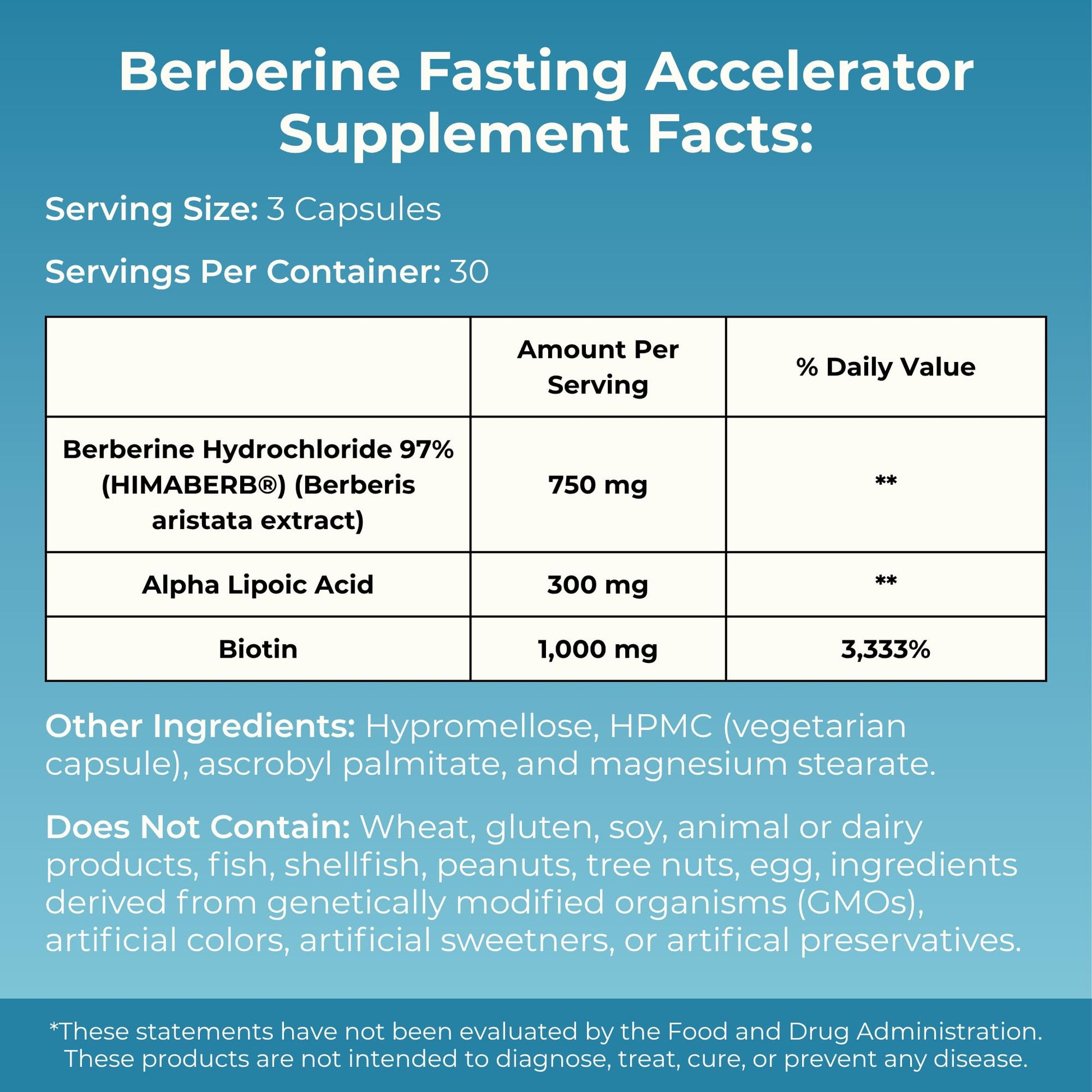 MYOXCIENCE Berberine Fasting Accelerator | Himaberb Berberine HCL with ALA (Alpha Lipoic Acid) and Biotin (90 Capsules) MYOXCIENCE buy supplements Au