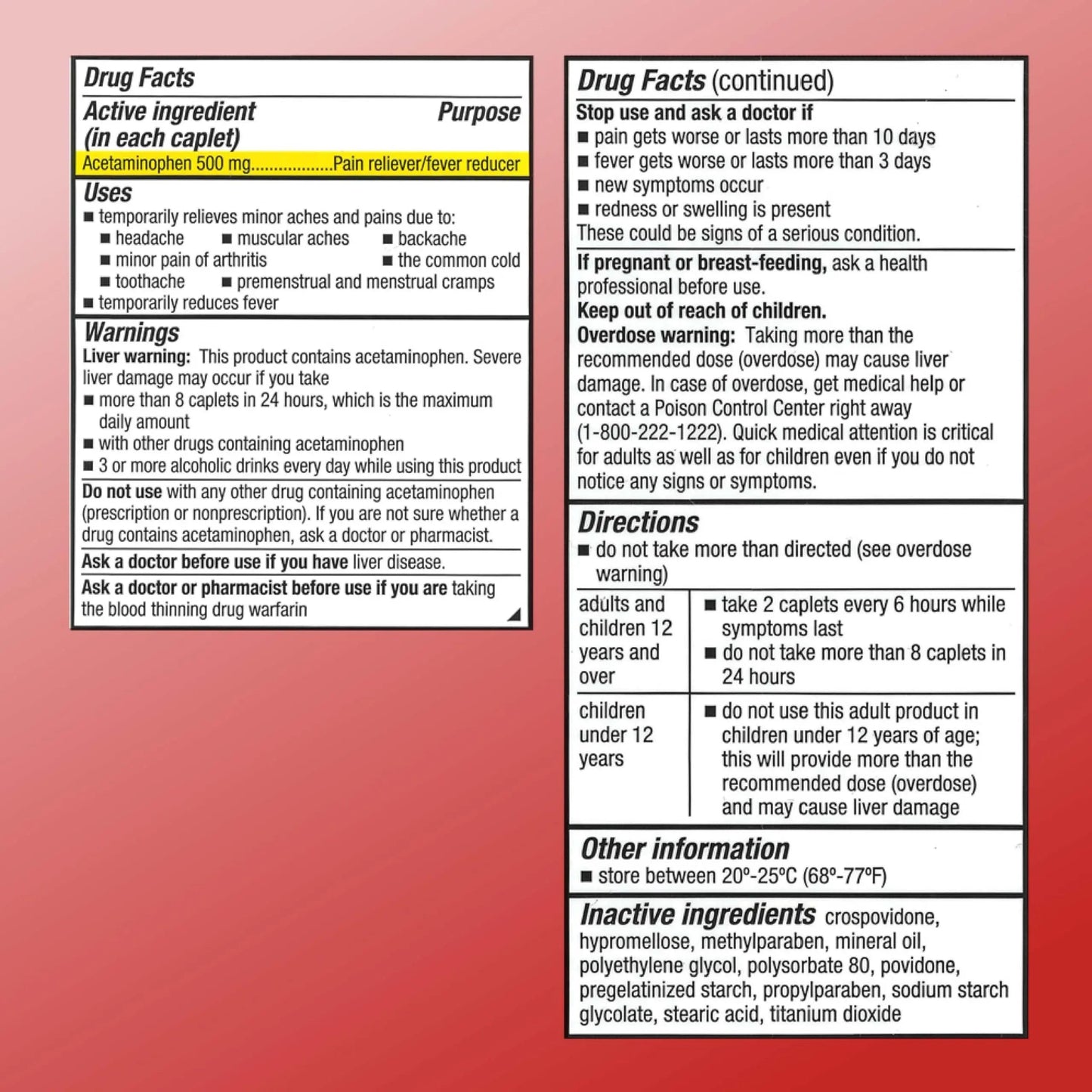 Quality Choice Easy Open Extra Strength Pain Relief, Acetaminophen 500mg Extra Strength, Pain Reliever and Fever Reducer for Headache, Backache, Toothache and Muscle Aches, 150 Count Bottle. Quality ChoiceBuy Supplements Australia