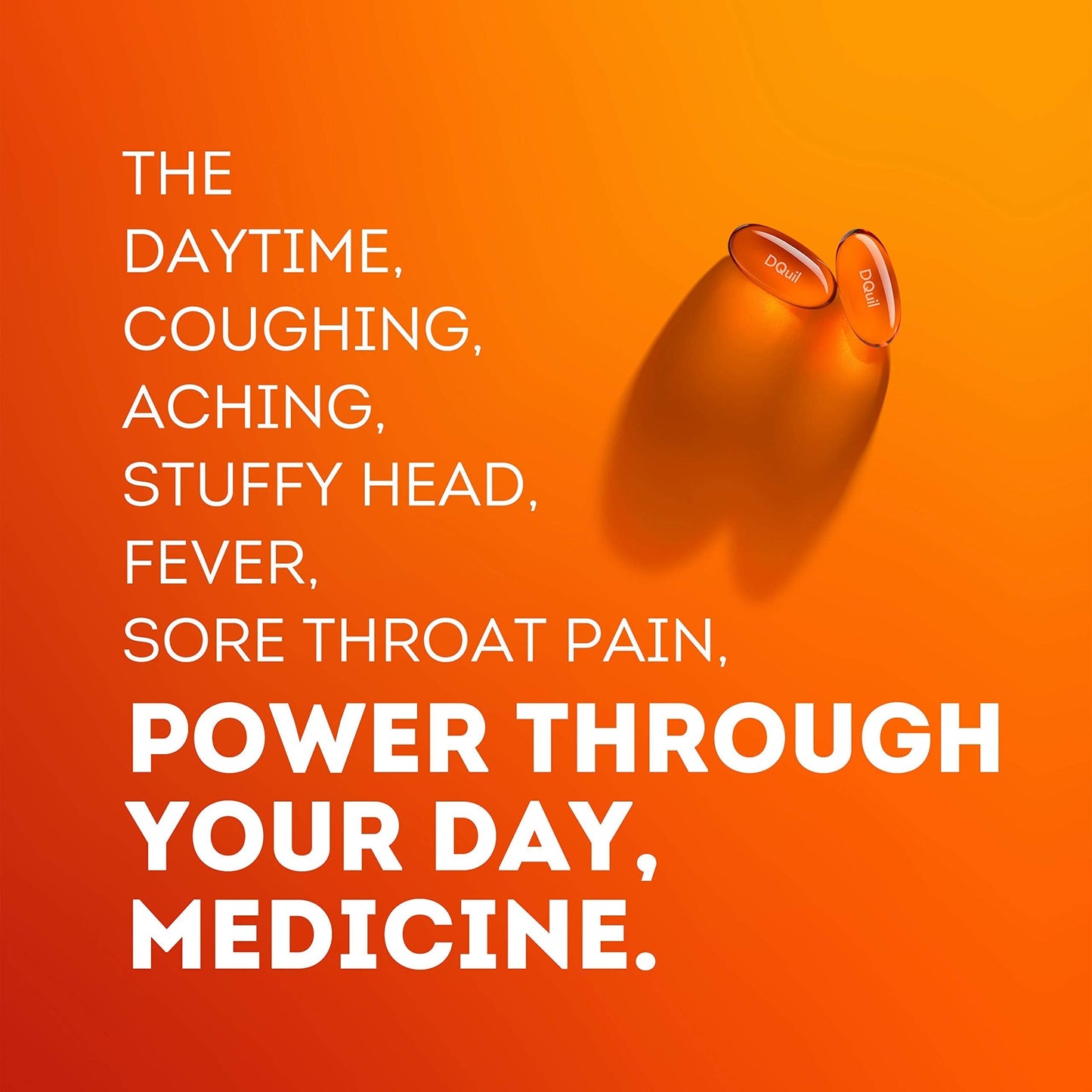 Vicks DayQuil Cold & Flu Medicine, Non-Drowsy Powerful Multi-Symptom Daytime Relief for Headache, Fever, Sore Throat, Minor Aches and Pains, Nasal Congestion, Sinus Pressure and Cough, 48 Liquicaps Vicks buy supplements Au