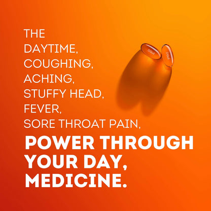 Vicks DayQuil Cold & Flu Medicine, Non-Drowsy Powerful Multi-Symptom Daytime Relief for Headache, Fever, Sore Throat, Minor Aches and Pains, Nasal Congestion, Sinus Pressure and Cough, 48 Liquicaps Vicks buy supplements Au