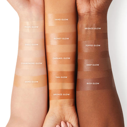 ICONIC LONDON Radiance Booster | Liquid Radiance Lightweight Skin Tint for a Glowy Makeup Look, Cruelty Free, Vegan Makeup (Sand Glow) 30 mL/ 1.01 Fl Oz ICONIC LONDON buy supplements Au