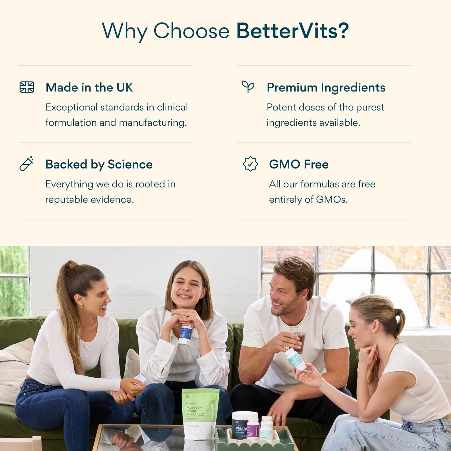 Bettervits Collagen Peptides Complex with Hyaluronic Acid & Turmeric | Hydrolyzed Marine Collagen Supplements for Women & Men | Collagen with Vitamin C for Skin, Hair, Nails & Joints – 60 Capsules Bettervits buy supplements Au