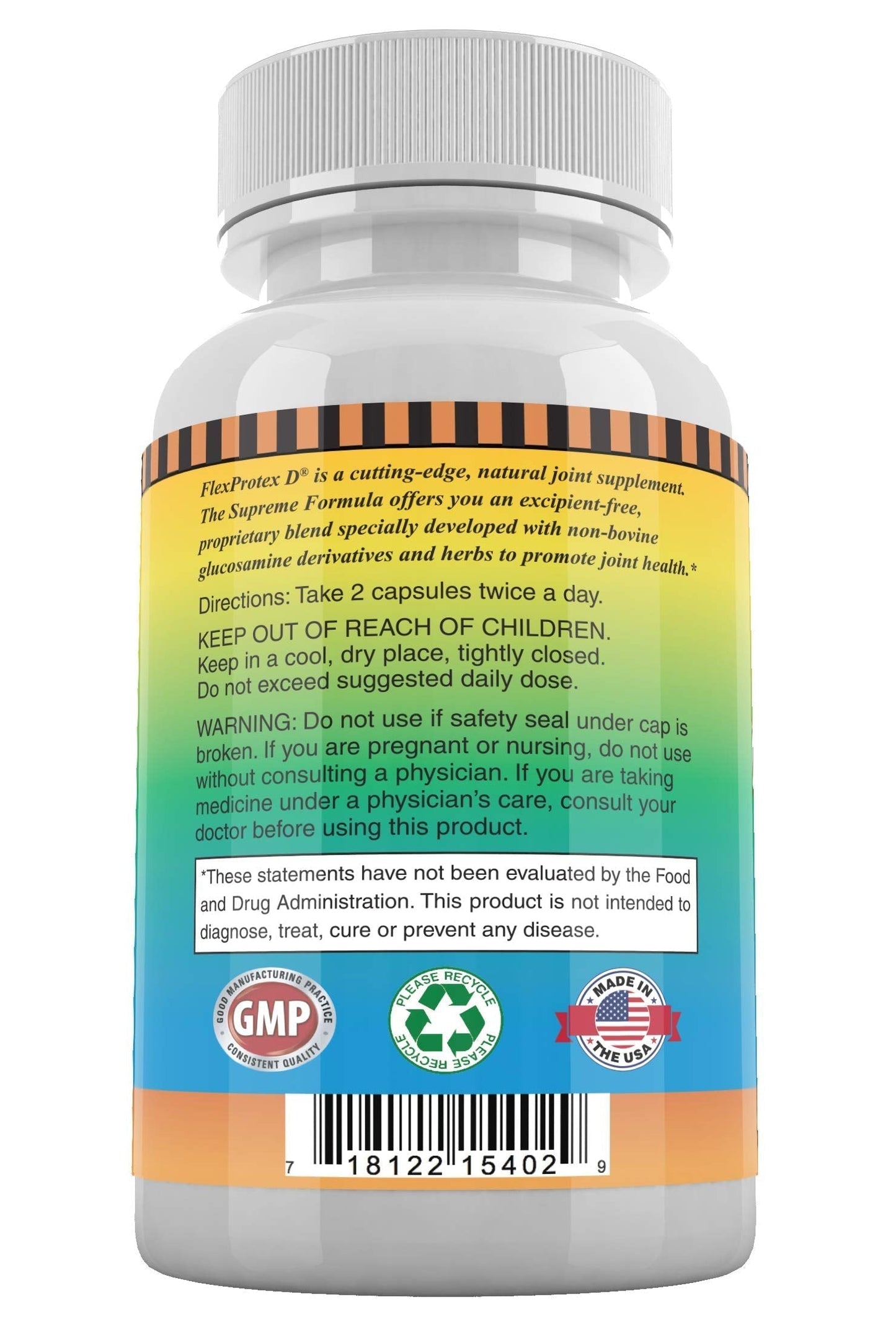 Daily Health, FlexProtex D Joint Muscle Support Supplement 3 Bottles Plus 1 Bottle Daily Marine Coral Calcium 90 Capsules Daily HealthBuy Supplements Australia