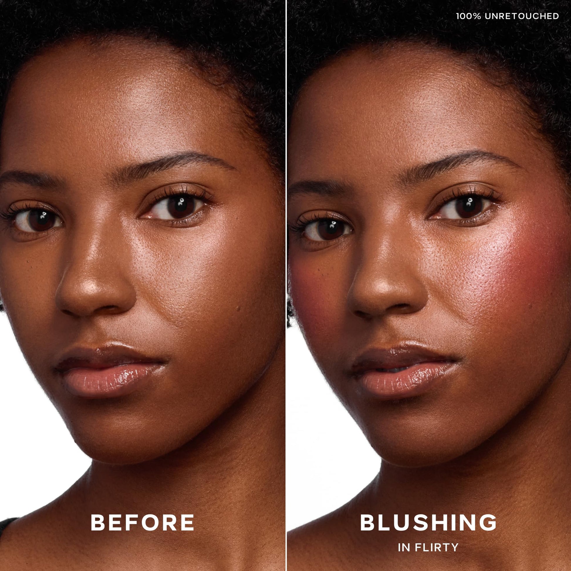 Saie Dewy Glow Duo - Dew Liquid Blush - (.40 oz, Flirty), Glossybounce Lip Gloss-Oil Hybrid (.17 oz, Burst) - Hydrating, Vegan Makeup for Radiant Cheeks & Lips SaieBuy Supplements Australia