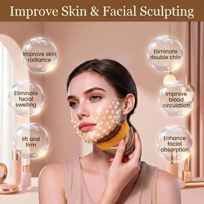 Lymphatic Contour Face Brush,Lymphatic Face Brush,Lymphatic Drainage Brush,Dry Brush,Neck,Chin & Face Sculpting,Anti-Puffiness,Gua Sha & Improves Skin Glow,Skin Care Massage Tools. Mustio buy supplements Au