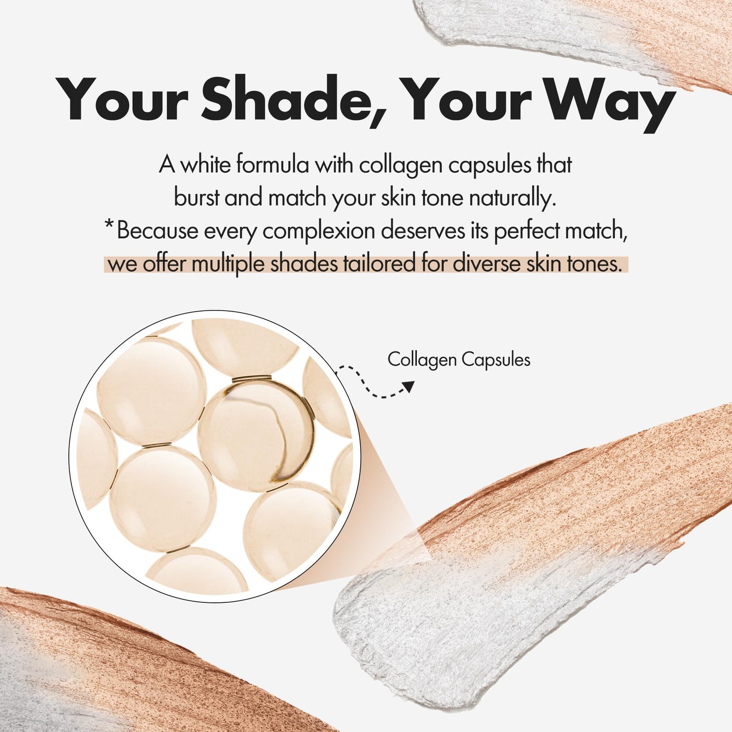 ELROEL Blanc Cover Cream Stick V White - Korean Color-Changing Foundation Stick with Volufiline - Medium to Full Coverage Dewy Finish Base Makeup - Dual-Ended with Detachable Brush (202 Natural) ELROELBuy Supplements Australia