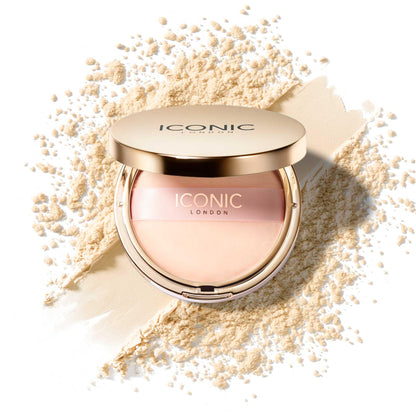 ICONIC LONDON Velvet Blur Translucent Setting Powder | Velvet Finish, Hydrating Loose Powder with Hyaluronic Acid Spheres | Cruelty-Free, Vegan Makeup ICONIC LONDON buy supplements Au