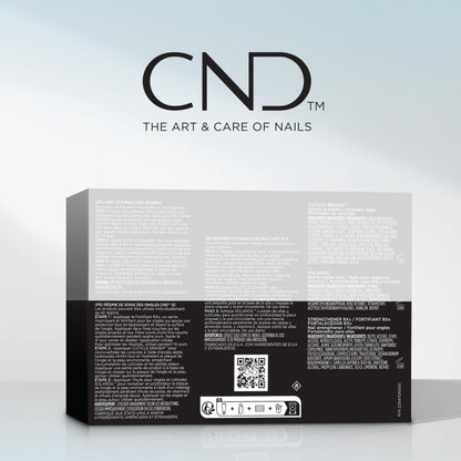 CND™ CARE.CONDITION.COAT™ KIT – Nail Strengthener, Cuticle Cream & Oil - Strengthener RXx
