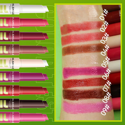 MLSMILE 3 Colors Fat Lip Oil Click Slick,Press Lipstick Set,Moisturizing Lip Balm,High Pigment Glow Lip Oil,Long-lasting,Pigmented Vegan,Lightweight and Glossy Lip Plumper with Coconut Oil-Set A MLSMILEBuy Supplements Australia