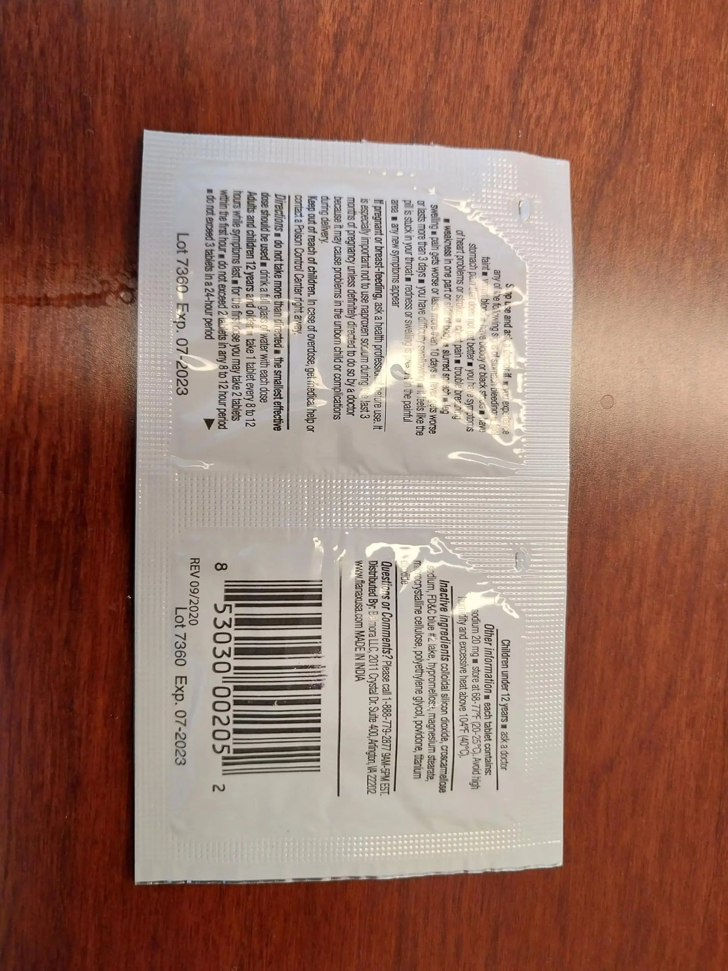 Flanax Pain Reliever Tablets 2ct Retail Dispenser FlanaxBuy Supplements Australia