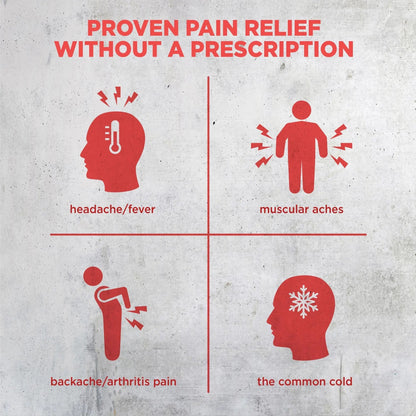 Good Sense Rapid Release Pain Relief, Acetaminophen Caplets 500 mg, Extra Strength Pain Reliever and Fever Reducer GoodSenseBuy Supplements Australia