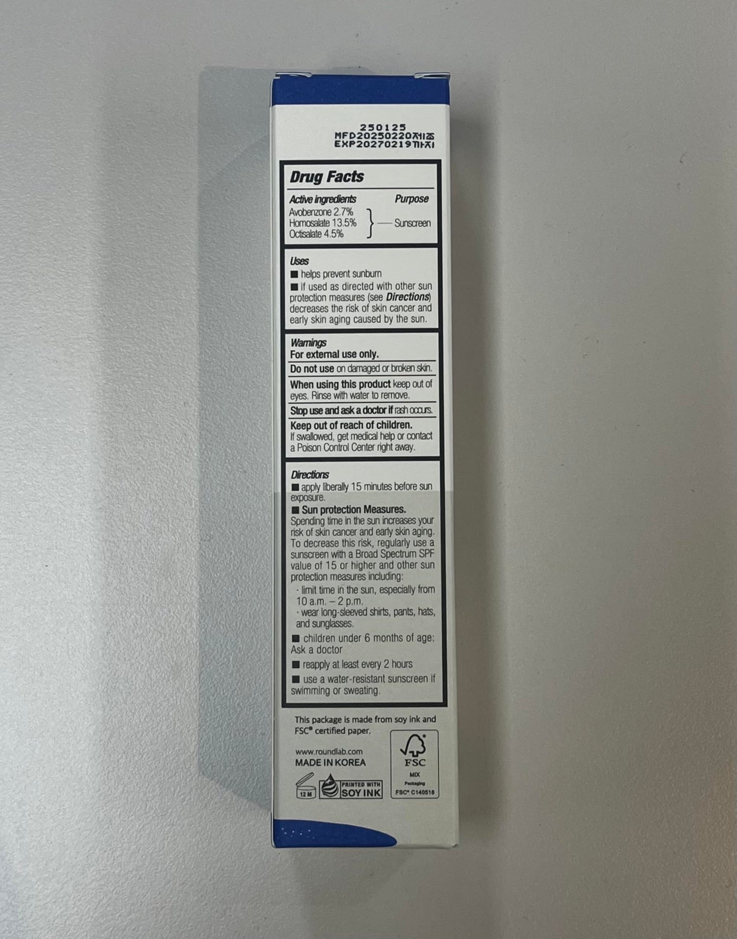 ROUND LAB Birch Juice Moisturizing UV LOCK SPF 45, 1.69 Fl Oz, Hydrating Lotion-like Lightweight Glow Sunscreen for Sensitive Skin