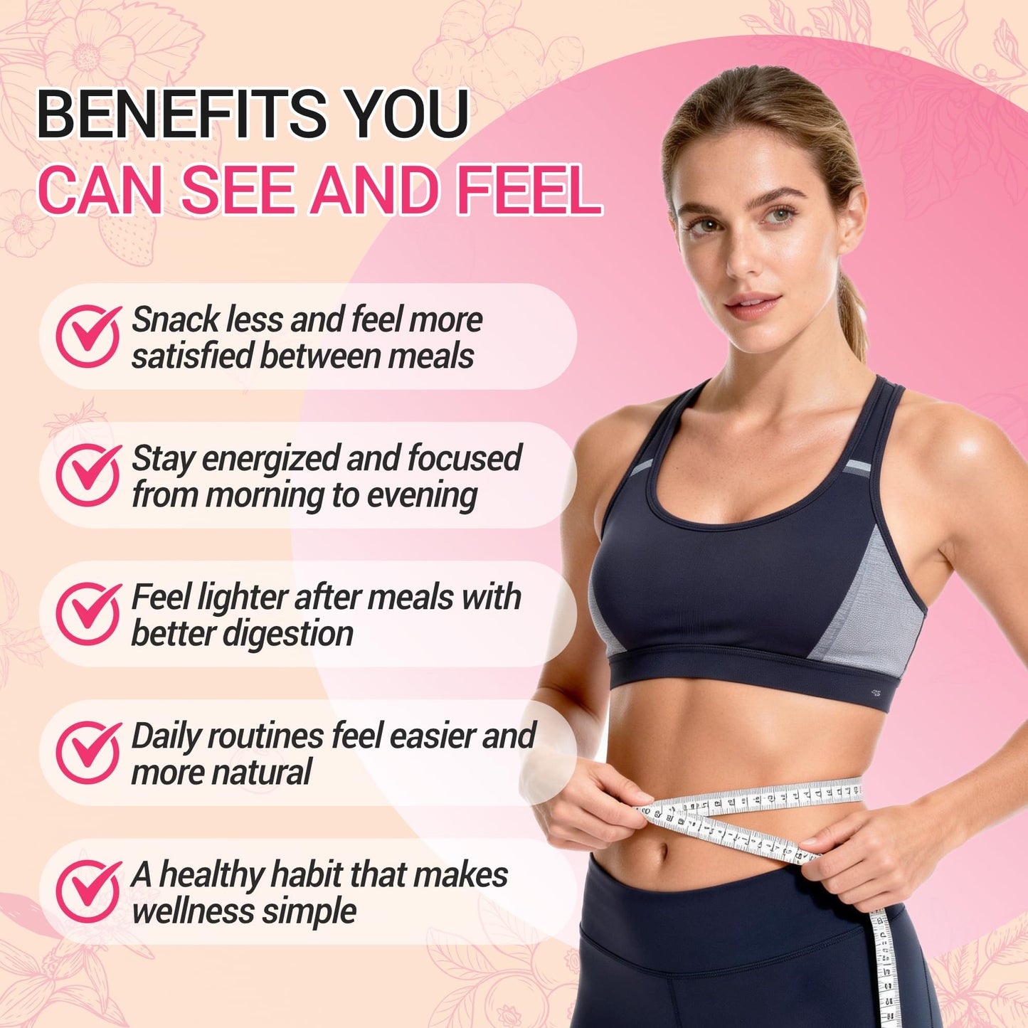 BOSNETHUINH Cutting Drink Mix – Satiety & Metabolism Support | Berberine, Chromium, FOS, Yerba Mate & 5-HTP | Gut Health & Energy