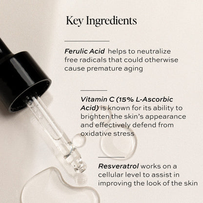 DIME Beauty Hyper Glow Treatment Vitamin C Serum Dark Spot Remover for Face Brightening Hydrating Antioxidant Vitamin C Serum for Face with Ferulic Acid Resveratrol Hyaluronic Acid Aloe 1 oz / 30 ml DIMEBuy Supplements Australia