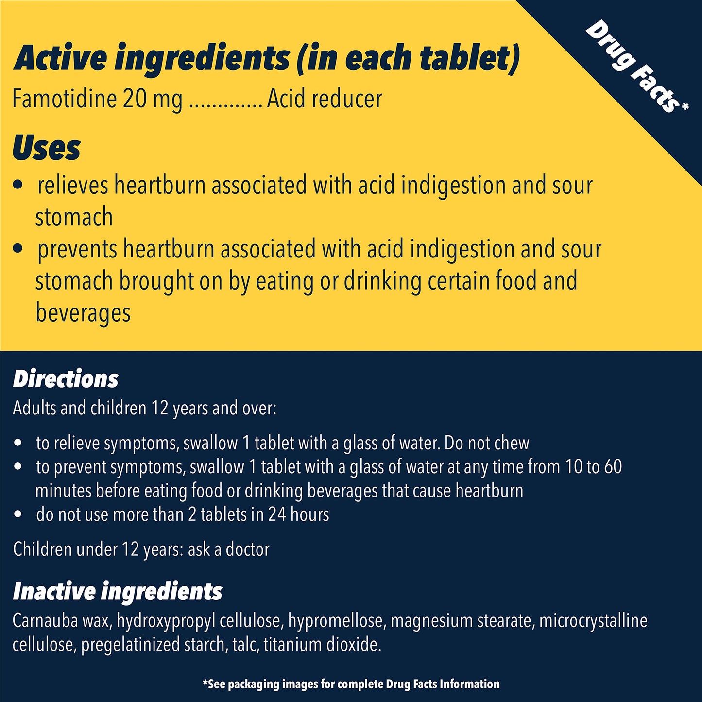 Pepcid AC Maximum Strength Heartburn Relief Tablets, OTC Medicine Prevents & Relieves Heartburn & Acid Reflux Due to Acid Indigestion, 20mg Famotidine Acid Reducer, Fast-Acting, 25 ct Pepcid buy supplements Au