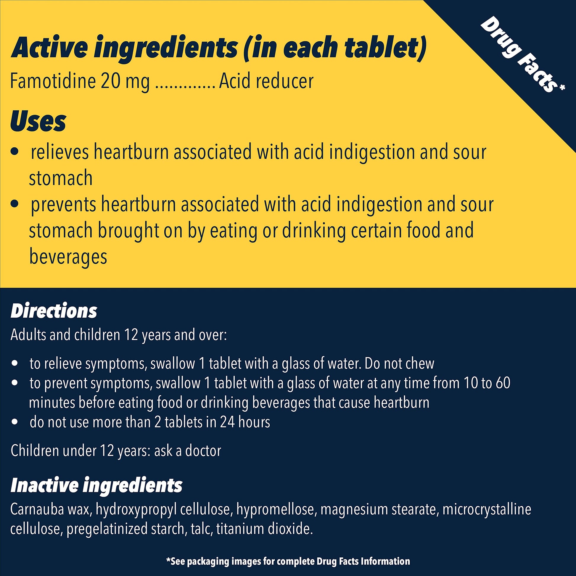 Pepcid AC Maximum Strength Heartburn Relief Tablets, OTC Medicine Prevents & Relieves Heartburn & Acid Reflux Due to Acid Indigestion, 20mg Famotidine Acid Reducer, Fast-Acting, 25 ct Pepcid buy supplements Au