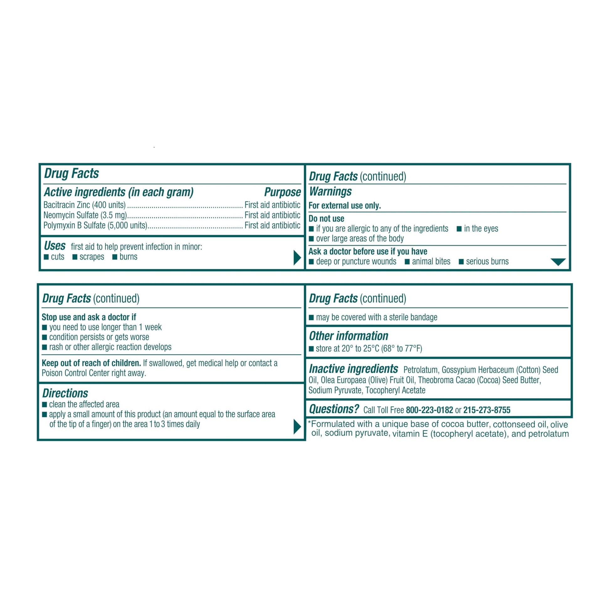 Neosporin Original First Aid Triple Antibiotic Ointment with Bacitracin Zinc for Infection Protection, Wound Care Treatment & Helps Minimize The Appearance of Scars for Minor Wounds, .5 oz Johnson & Johnson buy supplements Au